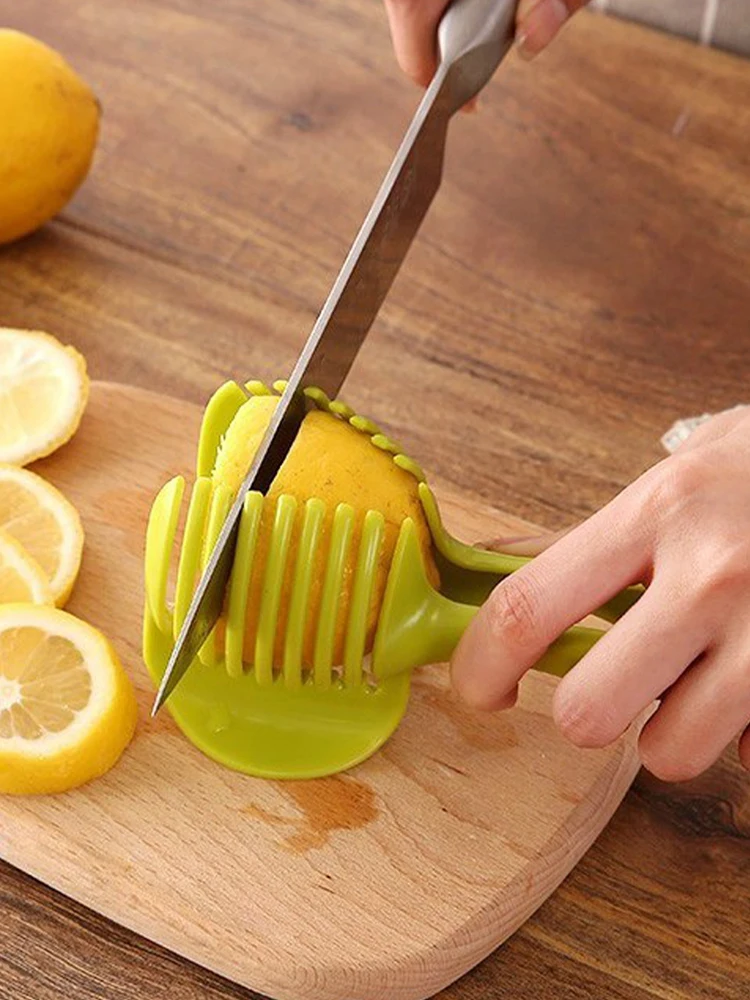 Handheld Tomato Onion Slicer Bread Clip Fruit Vegetable Cutting Lemon Potato Apple Gadget Kitchen Accessories
Handheld Tomato Onion Slicer Bread Clip Fruit Vegetable Cutting Lemon Potato Apple Gadget Kitchen Accessories