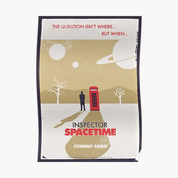 Inspector Spacetime Poster Funny Vintage Modern Painting Picture Room Wall Decor Art Mural Home Print Decoration No Frame
Inspector Spacetime Poster Funny Vintage Modern Painting Picture Room Wall Decor Art Mural Home Print Decoration No Frame