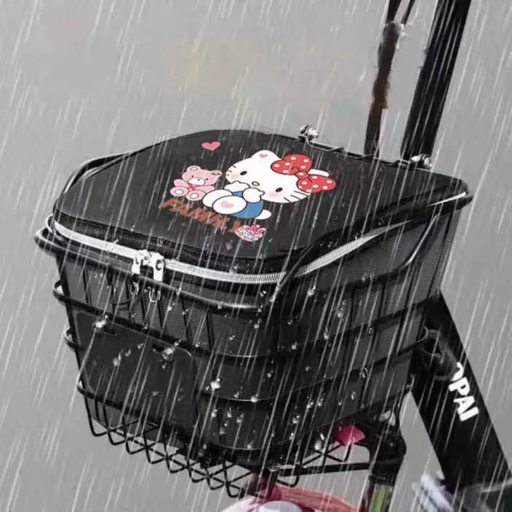 Sanrio, Hello Kitty Водонепроницаемая корзина для велосипеда, электрическая корзина для автомобиля, корзина высокой емкости, Пыленепроницаемая, аниме Аксессуары для велосипеда 
Sanrio, Hello Kitty Водонепроницаемая корзина для велосипеда, электрическая корзина для автомобиля, корзина высокой емкости, Пыленепроницаемая, аниме Аксессуары для велосипеда