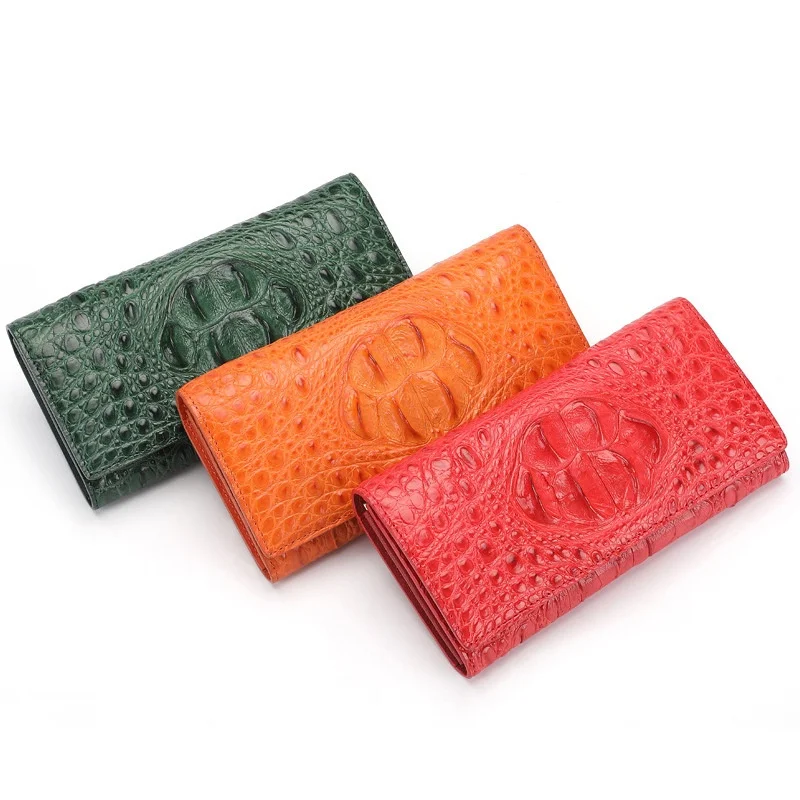 Free Shipping Crocodile Leather Genuine Purse Lady's Handbag Fashion Trend Wallet Card Bag Long Wholesale Luxury Designer Louis
Free Shipping Crocodile Leather Genuine Purse Lady's Handbag Fashion Trend Wallet Card Bag Long Wholesale Luxury Designer Louis