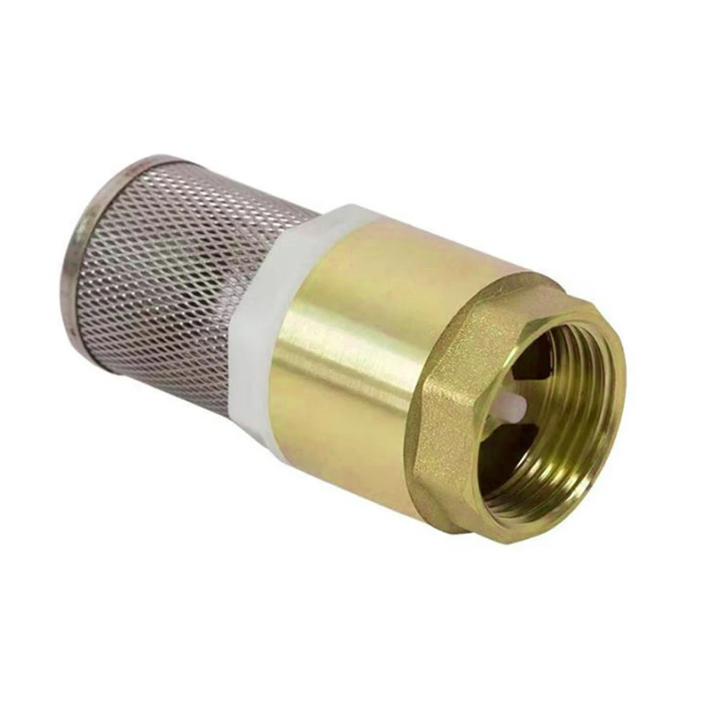 3/4in 1in Non-Return Valve Suction Strainer Foot Valve Hose Connection 19 25 Mm With Mesh Strainer Filter Bottom Valve Foot
3/4in 1in Non-Return Valve Suction Strainer Foot Valve Hose Connection 19 25 Mm With Mesh Strainer Filter Bottom Valve Foot