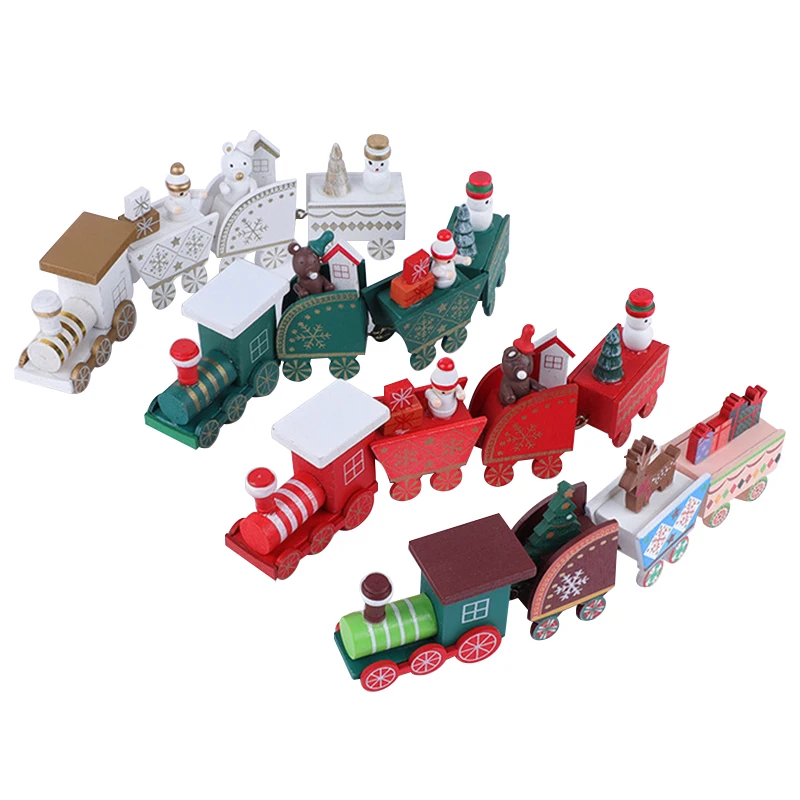 Wooden Christmas Train Ornament Christmas Decoration Home Santa Claus Gift Toys Xmas New Year Crafts Table Decor TXTB1
Wooden Christmas Train Ornament Christmas Decoration Home Santa Claus Gift Toys Xmas New Year Crafts Table Decor TXTB1
