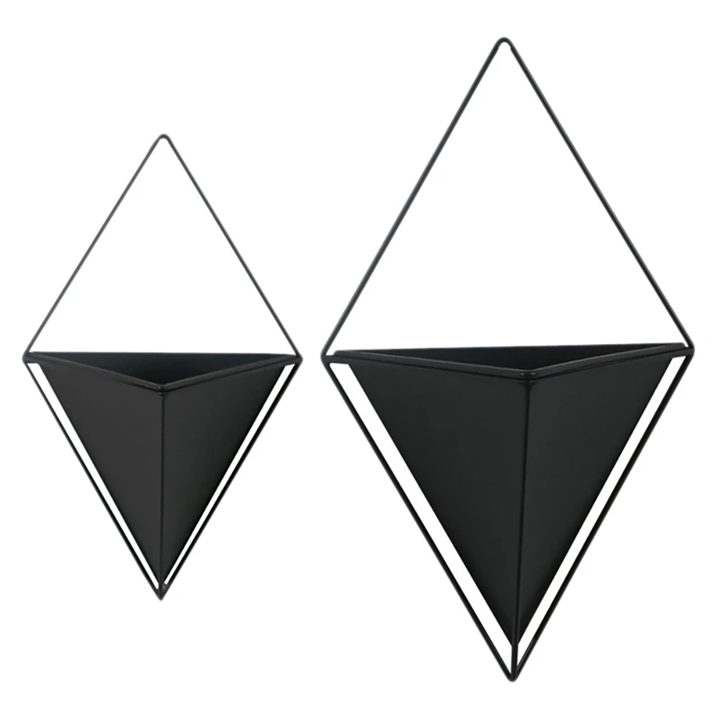 2 Pcs Triangular Hanging Planters Pot Indoor Outdoor Modern Flower Plant Hanging Basket Triple-Cornered Iron Wall Pot
2 Pcs Triangular Hanging Planters Pot Indoor Outdoor Modern Flower Plant Hanging Basket Triple-Cornered Iron Wall Pot