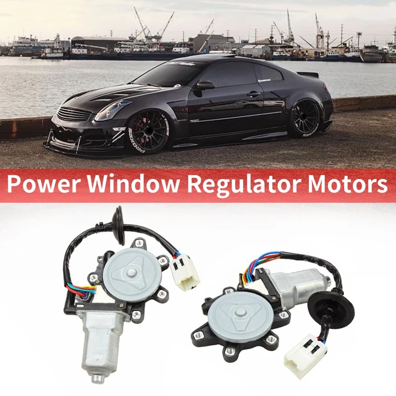 Car Front Power Window Lift Regulator 6 Pin Connector Motors Fits For Nissan 350Z Infiniti G35 80731-CD00A 80730-CD00A
Car Front Power Window Lift Regulator 6 Pin Connector Motors Fits For Nissan 350Z Infiniti G35 80731-CD00A 80730-CD00A