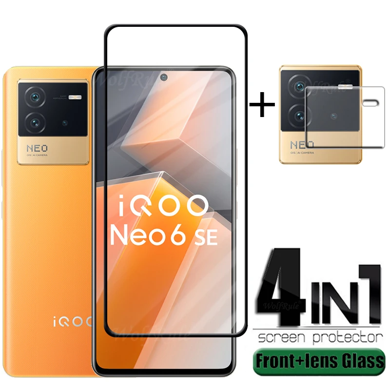 4-in-1 For iQOO Neo 6 SE For Vivo iQOO Neo 6 SE Tempered Glass Full Film 9H HD Screen Protector For Vivo iQOO Neo 6 SE Lens Film
4-in-1 For iQOO Neo 6 SE For Vivo iQOO Neo 6 SE Tempered Glass Full Film 9H HD Screen Protector For Vivo iQOO Neo 6 SE Lens Film