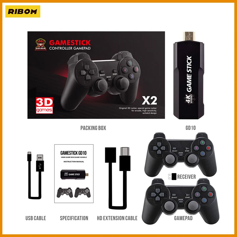 Новая видеоигровая консоль GD10 с беспроводными контроллерами 4K HD TV, ретро игровая консоль 50 имитаторов 40000 + игр для PS1/N64/DC
Новая видеоигровая консоль GD10 с беспроводными контроллерами 4K HD TV, ретро игровая консоль 50 имитаторов 40000 + игр для PS1/N64/DC
