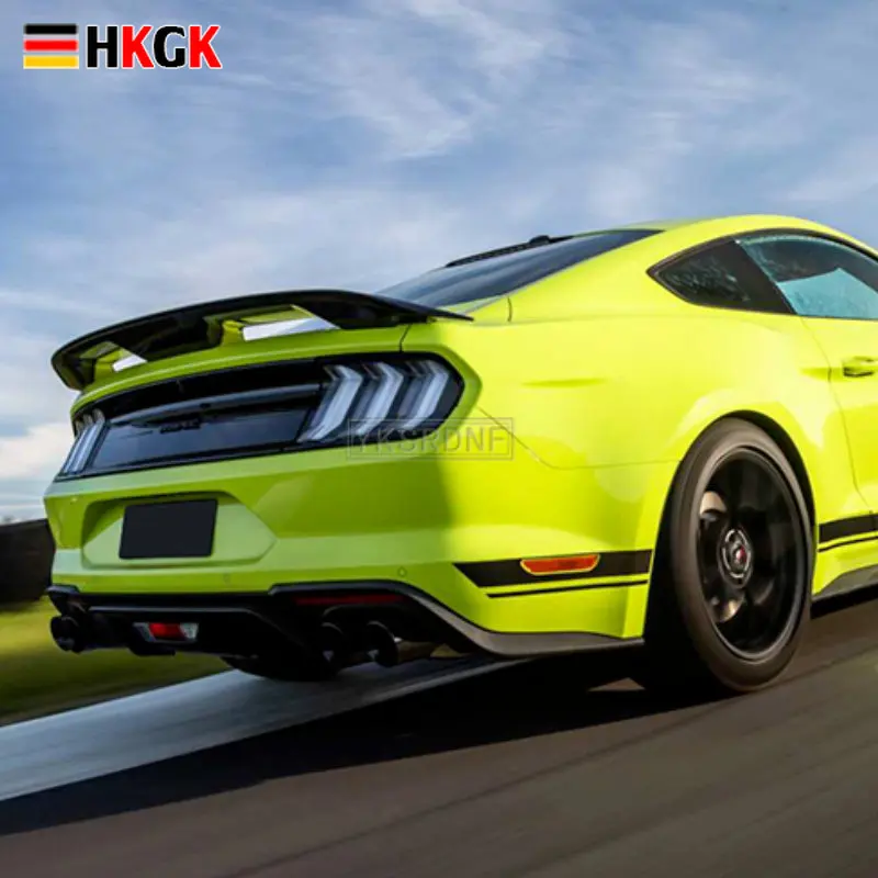 Спойлер для Ford Mustang 2015-2021, пластиковый АБС-пластик Неокрашенный, Задняя Крышка багажника, автомобильный Стайлинг 
Спойлер для Ford Mustang 2015-2021, пластиковый АБС-пластик Неокрашенный, Задняя Крышка багажника, автомобильный Стайлинг