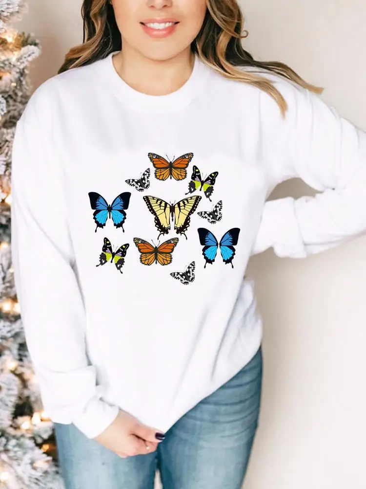 Butterfly Sweet Trend Women Print Graphic Pullovers Woman Female Casual Fashion Autumn Spring Clothing Hoodies Sweatshirts
Butterfly Sweet Trend Women Print Graphic Pullovers Woman Female Casual Fashion Autumn Spring Clothing Hoodies Sweatshirts