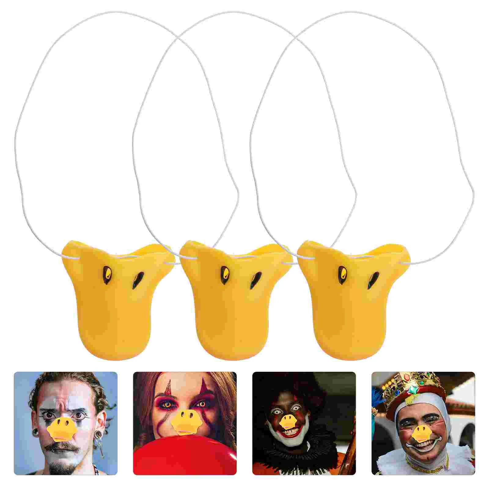 

Decorative Vinyl Lovely Nose Prop Replaceable Noses Simulation Prop for Playing Party Festival Decor