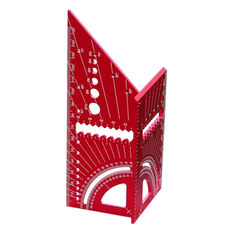 T-Type Angle Ruler Multipurpose Angle Ruler Aluminum Alloy 45 Degrees 90 Degrees Portable Guide Ruler Woodworking Tools Durable 
T-Type Angle Ruler Multipurpose Angle Ruler Aluminum Alloy 45 Degrees 90 Degrees Portable Guide Ruler Woodworking Tools Durable