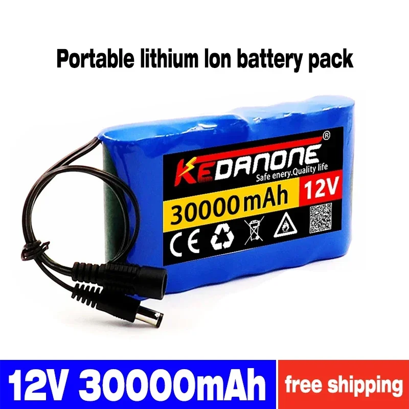 12V Portable Battery 30000mAh Standard Capacity Battery DC 12.6V 30Ah CCTV Camera Monitor + Charger
12V Portable Battery 30000mAh Standard Capacity Battery DC 12.6V 30Ah CCTV Camera Monitor + Charger