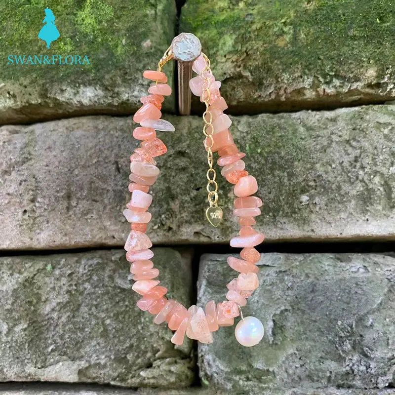 Natural Sunstone Bracelet Crystal Bracelet Jewelry Handmade Stones Wholesale Healing Energy Gift Lucky Jewelry
Natural Sunstone Bracelet Crystal Bracelet Jewelry Handmade Stones Wholesale Healing Energy Gift Lucky Jewelry