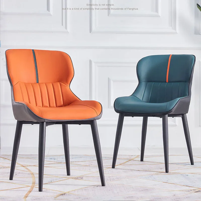 Nordic Ergonomic Dining Chair Design Office Modern Restaurant Computer Leather Dining Chairs Relax Sedia Da Pranzo Furniture
Nordic Ergonomic Dining Chair Design Office Modern Restaurant Computer Leather Dining Chairs Relax Sedia Da Pranzo Furniture