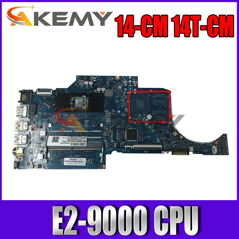 

For HP 14-CM 14T-CM 245 G7 Laptop Motherboard 6050A2983401-MB-A02 L23389-601 14 AMD SR ( FT-4) W/ E2-9000 CPU DDR4 100% tested