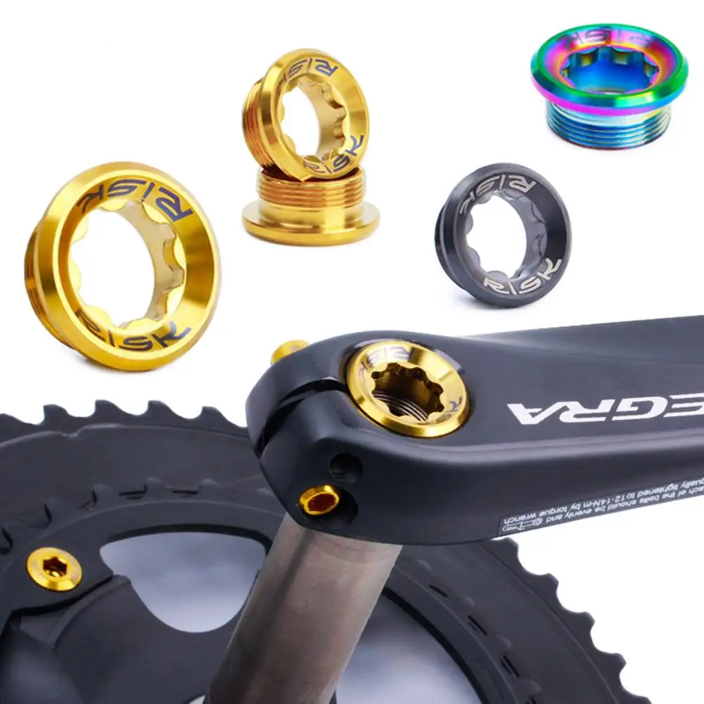 Bicycle Crank Arm Bolt Chainwheel Crankset Screw M20x8 Titanium Alloy Mountain Road Bike Bottom Bracket Cap
Bicycle Crank Arm Bolt Chainwheel Crankset Screw M20x8 Titanium Alloy Mountain Road Bike Bottom Bracket Cap