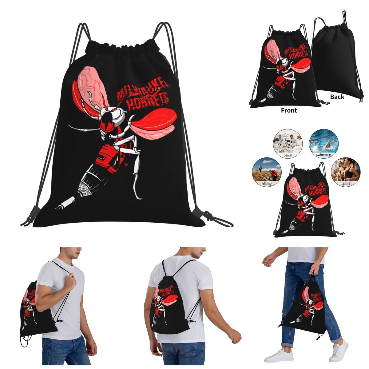Milwaukees Tools Hornets Drawstring Bags Gym Bag Unique Backpack Funny Novelty Drawstring Backpack 
Milwaukees Tools Hornets Drawstring Bags Gym Bag Unique Backpack Funny Novelty Drawstring Backpack
