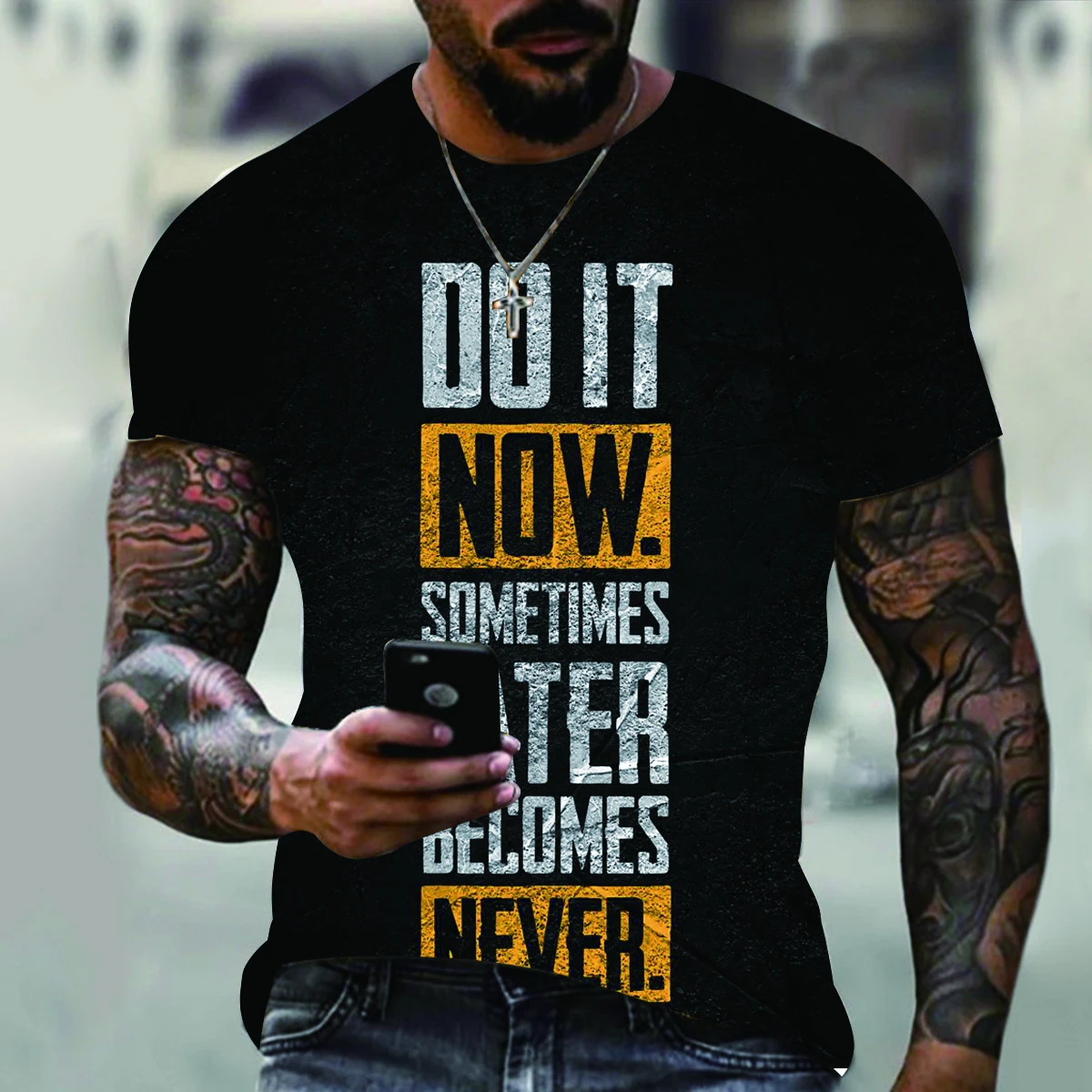 2022 Summer Men's Short-sleeved Letter Printed T-shirt Men's Fashion Streetwear Summer New O-neck Oversized T-shirt
2022 Summer Men's Short-sleeved Letter Printed T-shirt Men's Fashion Streetwear Summer New O-neck Oversized T-shirt