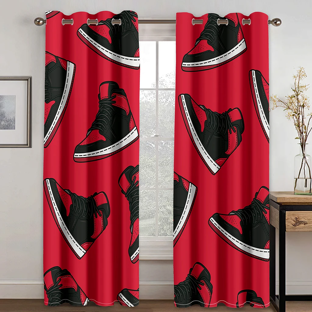 Sneaker Shoes Graffiti Bedroom Window Drapes for Teen Kids Printed Living Room Window Treatment Fabric 2 Panels
Sneaker Shoes Graffiti Bedroom Window Drapes for Teen Kids Printed Living Room Window Treatment Fabric 2 Panels