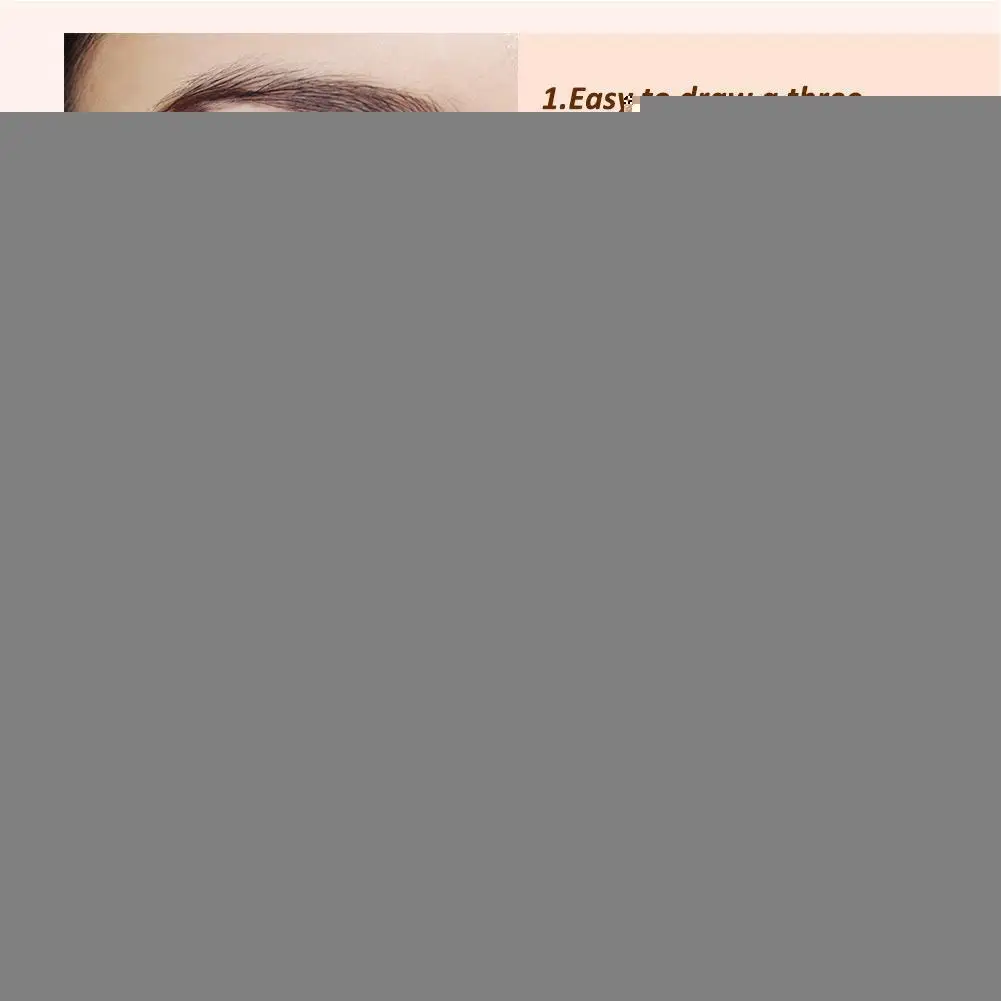 2 IN 1 Durable Eyebrow Cream Concealer Waterproof Lasting Makeup Cosmetic Cream Eyebrow Eyebrow Brush With Brow Kit Powder N0M5
2 IN 1 Durable Eyebrow Cream Concealer Waterproof Lasting Makeup Cosmetic Cream Eyebrow Eyebrow Brush With Brow Kit Powder N0M5