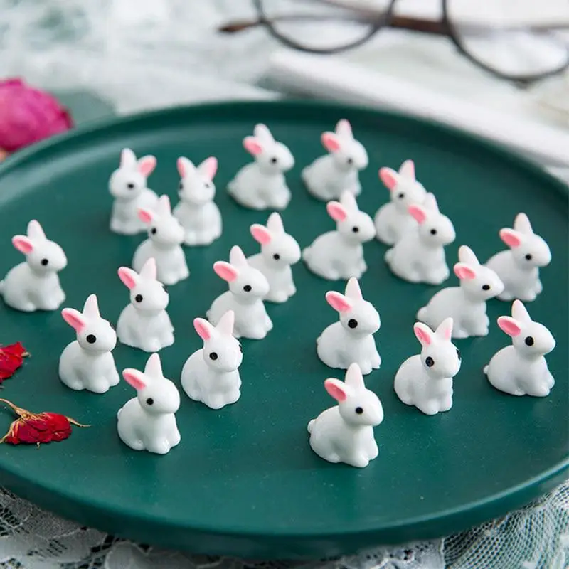 Mini Resin Bunny Ornaments Cute Little Rabbit Decoration Gift Home Decor for Succulent Pots Fairy Tale Garden Potted Supplies
Mini Resin Bunny Ornaments Cute Little Rabbit Decoration Gift Home Decor for Succulent Pots Fairy Tale Garden Potted Supplies
