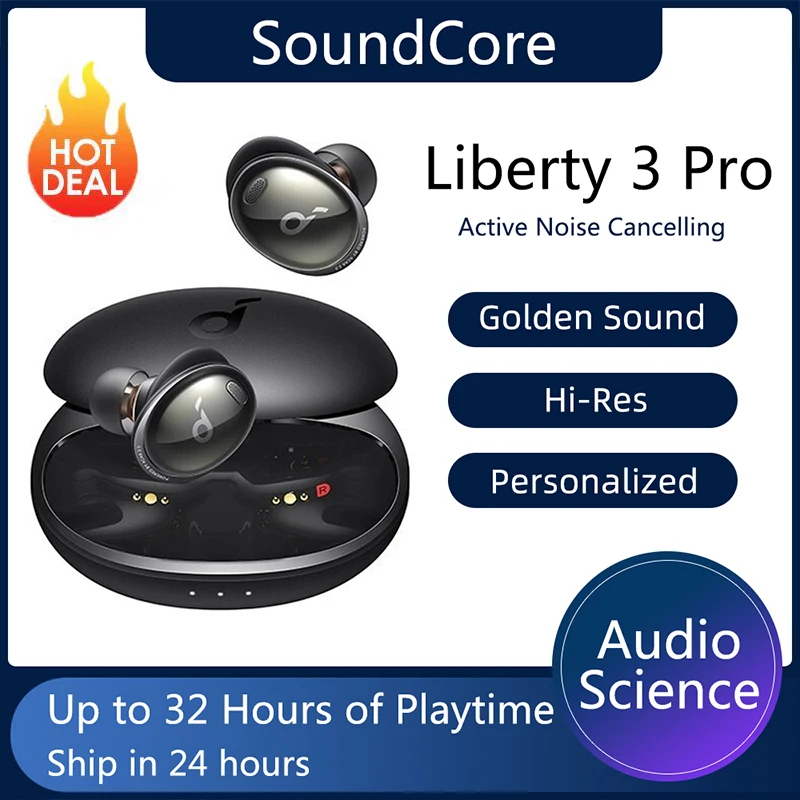 TWS-наушники Soundcore Liberty 3 Pro с поддержкой Bluetooth 2 0 6 МП |