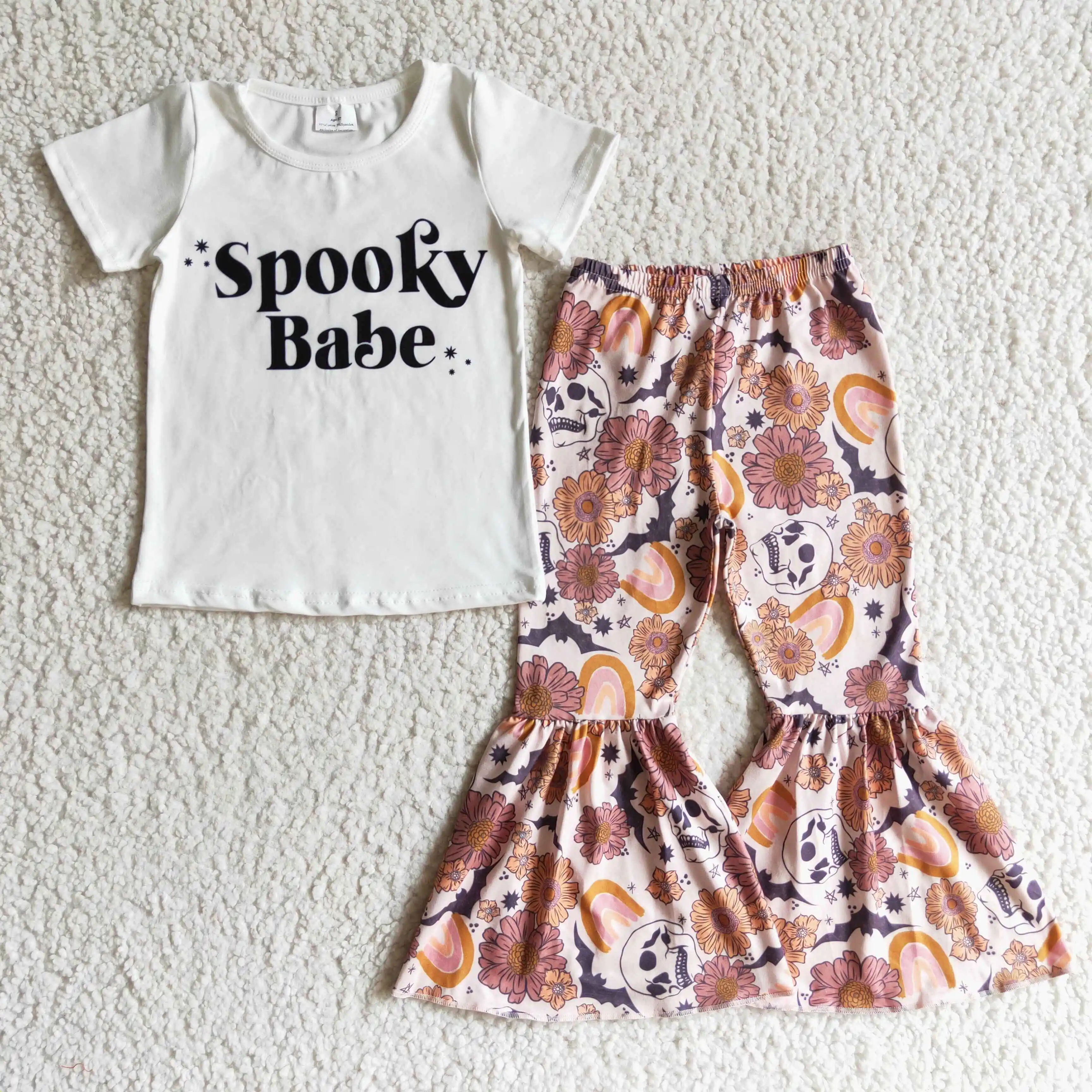 halloween sets girls outfits spooky babe children's fall Winter Baby Kids suits Boutique Wholesale clothes High Quality Clothing
halloween sets girls outfits spooky babe children's fall Winter Baby Kids suits Boutique Wholesale clothes High Quality Clothing