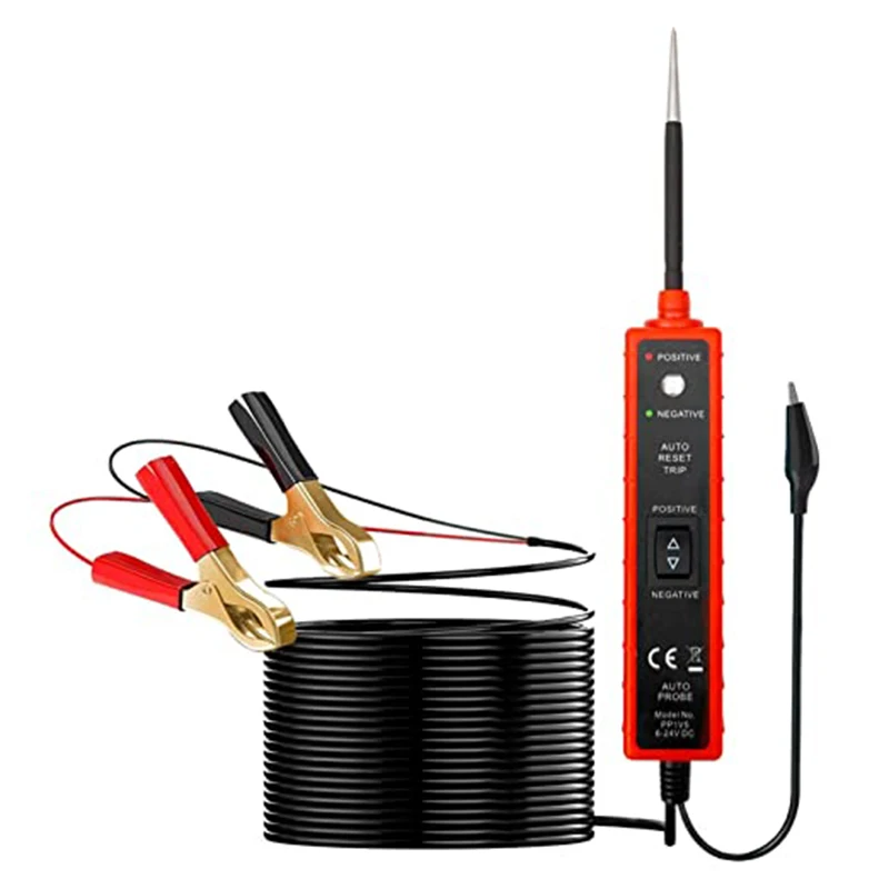 EM285 AutomoTive Circuit Tester Electrical System Tester Multi-Function Drive Test Pen 6-24V Automotive Circuit Diagnostic Tool
EM285 AutomoTive Circuit Tester Electrical System Tester Multi-Function Drive Test Pen 6-24V Automotive Circuit Diagnostic Tool