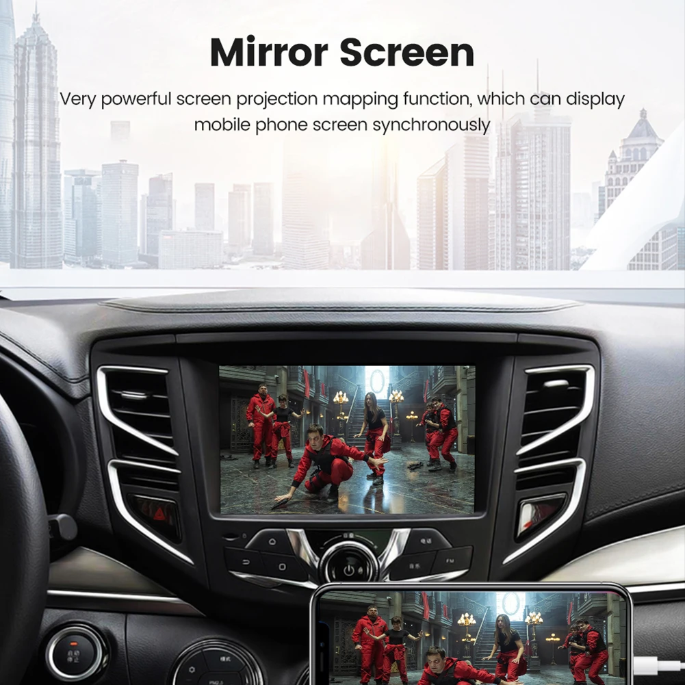 Frosted Car Screen Connector Fast Transfer Speed Phone Connection Low Latency Car Tool Simple To Use for Central Control Screen
Frosted Car Screen Connector Fast Transfer Speed Phone Connection Low Latency Car Tool Simple To Use for Central Control Screen