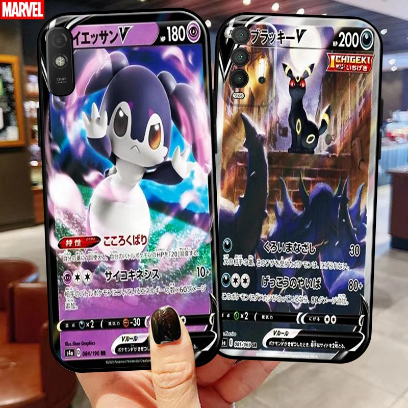Anime Pokemon Cards Pikachu For Xiaomi Redmi Note 10 10S 10T 10 9 9T 9S Pro 5G Redmi 10 9 9T 9A 9C Phone Case Carcasa Coque 
Anime Pokemon Cards Pikachu For Xiaomi Redmi Note 10 10S 10T 10 9 9T 9S Pro 5G Redmi 10 9 9T 9A 9C Phone Case Carcasa Coque