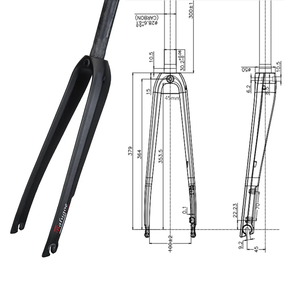 BALUGOE T 700 All Carbon Fiber 3K Matte Road Bicycle Front Fork Hard Fork Disc Brake Road 700 * 23C 25C 28C Bike Repair Part
BALUGOE T 700 All Carbon Fiber 3K Matte Road Bicycle Front Fork Hard Fork Disc Brake Road 700 * 23C 25C 28C Bike Repair Part