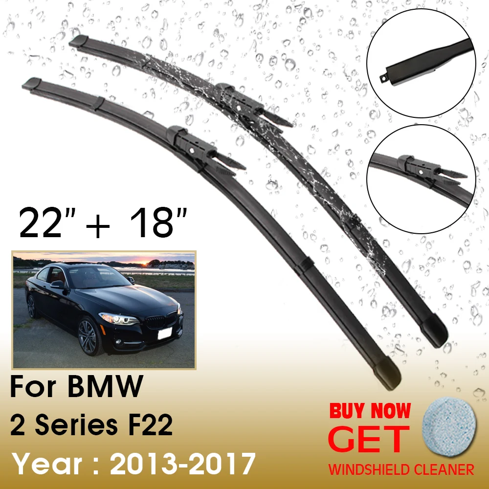 Car Wiper Blade For BMW 2 Series F22 22"+18" 2013-2017 Front Window Washer Windscreen Windshield Wipers Blades Accessories
Car Wiper Blade For BMW 2 Series F22 22"+18" 2013-2017 Front Window Washer Windscreen Windshield Wipers Blades Accessories
