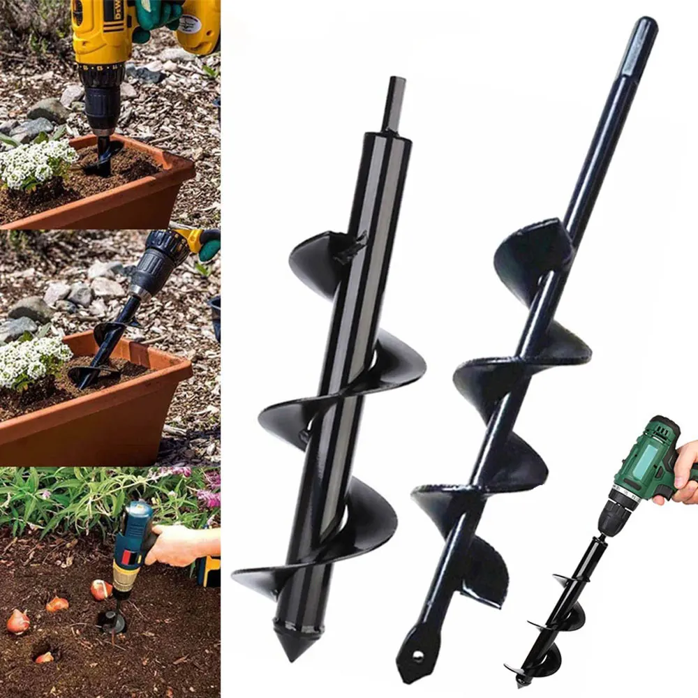 Garden Auger Spiral Drill Bit Hole Digger Spiral Rod Ground Drill Bit Planting Drilling Soil Digging Pit Loosening Drill Bit
Garden Auger Spiral Drill Bit Hole Digger Spiral Rod Ground Drill Bit Planting Drilling Soil Digging Pit Loosening Drill Bit