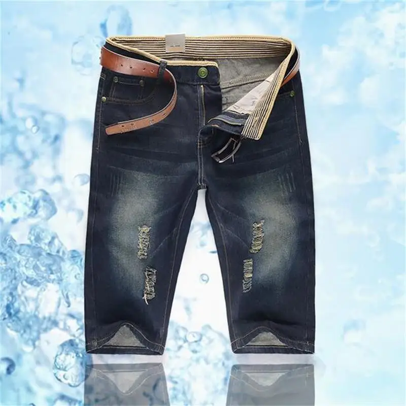 Popular Korean Version Of Slim Men's Five-Point Pants Youth Fashion Boys' Middle Pants Men's Ripped Men's Denim Shorts Men
Popular Korean Version Of Slim Men's Five-Point Pants Youth Fashion Boys' Middle Pants Men's Ripped Men's Denim Shorts Men