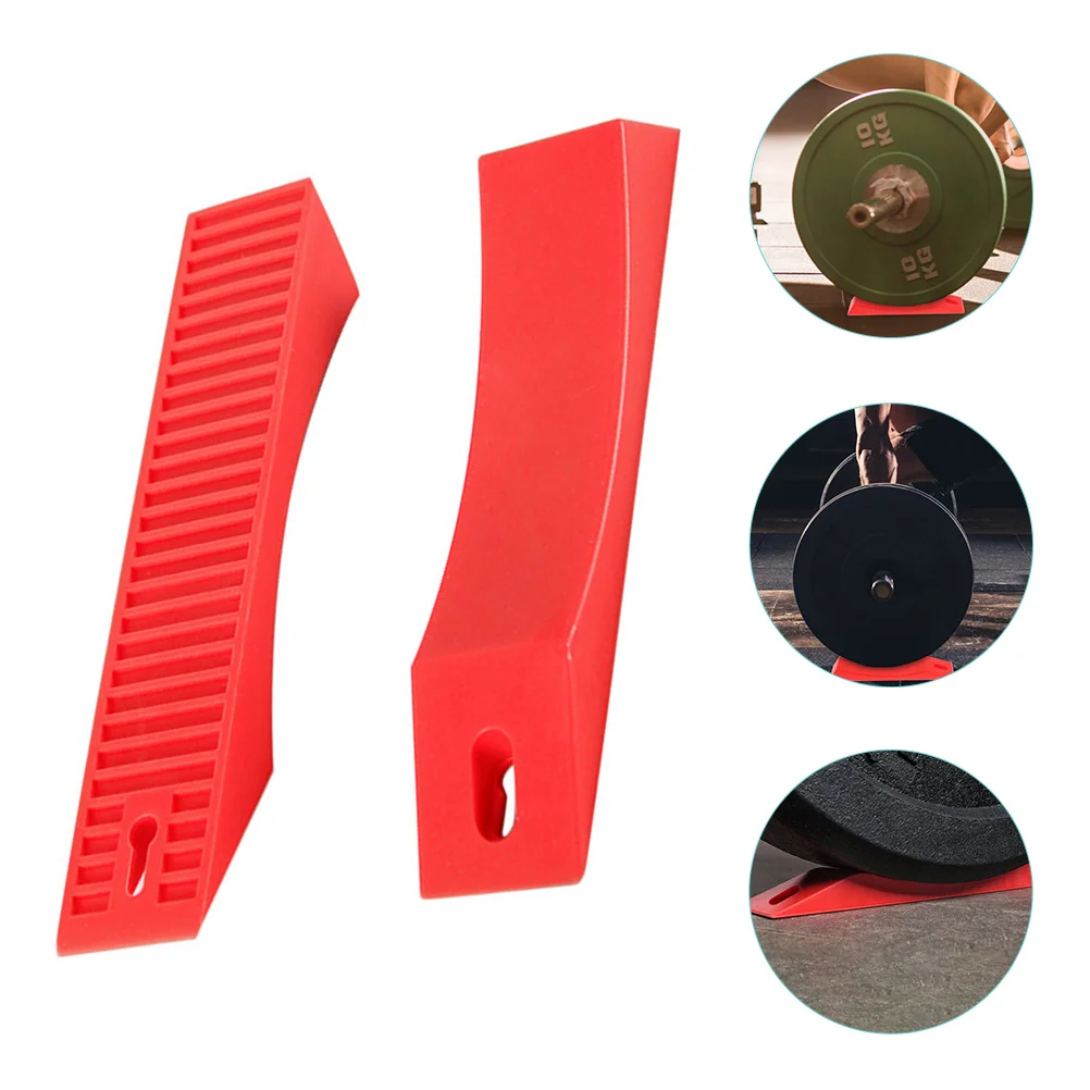 2 Pcs Barbell Pad Weight Lifting Silicone Wedge Jack Portable Anti-slip Deadlift Silica Gel Protective Platform Fitness
2 Pcs Barbell Pad Weight Lifting Silicone Wedge Jack Portable Anti-slip Deadlift Silica Gel Protective Platform Fitness