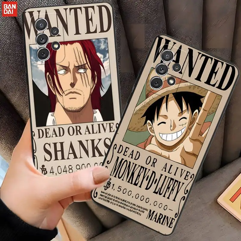 Anime One Piece Wanted Order Phone Case Shell Fundas for Samsung J5 J7 2016 J6 J4 Note 10 Plus Lite 9 8 20 Macia Shockproof Capa
Anime One Piece Wanted Order Phone Case Shell Fundas for Samsung J5 J7 2016 J6 J4 Note 10 Plus Lite 9 8 20 Macia Shockproof Capa