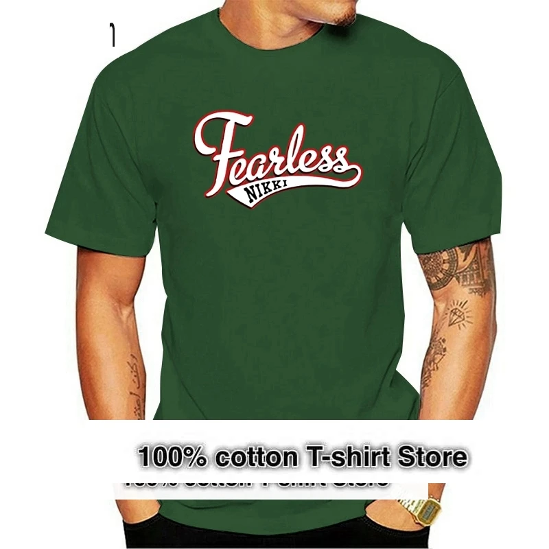 Nikki Bella Logo Fearless Men T Shirt Printed T Shirts Short Sleeve Funny Tee
Nikki Bella Logo Fearless Men T Shirt Printed T Shirts Short Sleeve Funny Tee