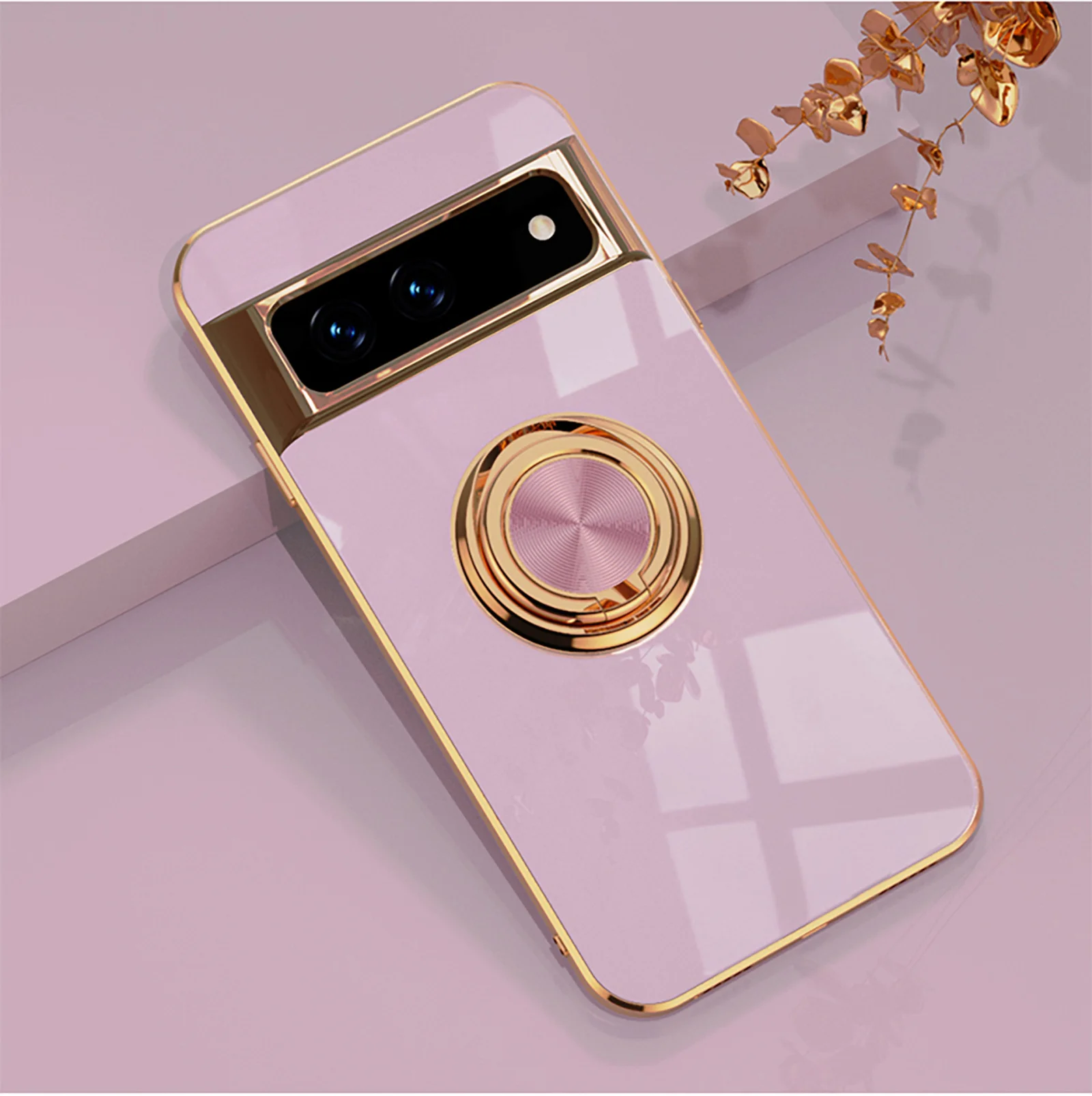 For Google Pixel 7 Pro Plating Case Protective with Ring Holder Luxury Magnetic Case Thin Shockproof Cover for Google Pixel 7
For Google Pixel 7 Pro Plating Case Protective with Ring Holder Luxury Magnetic Case Thin Shockproof Cover for Google Pixel 7
