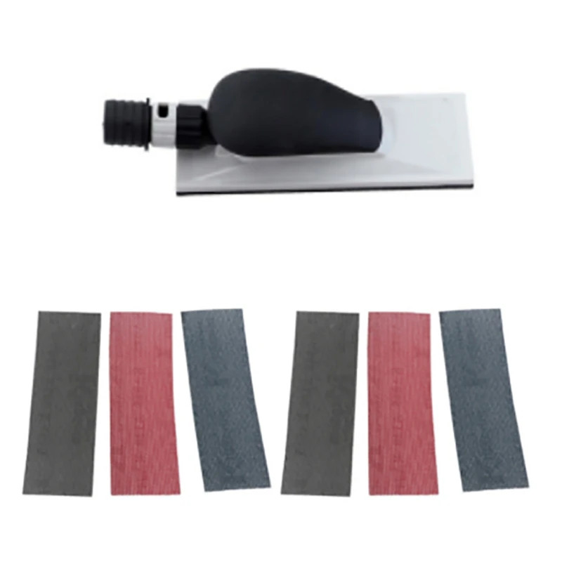 8Inch Sandpaper Block Plastic Dust Removal Sandpaper Holder 80-240 Grit Hook And Loop Sanding Pad For Polishing
8Inch Sandpaper Block Plastic Dust Removal Sandpaper Holder 80-240 Grit Hook And Loop Sanding Pad For Polishing
