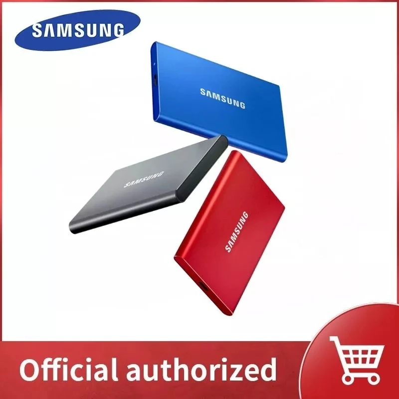 Портативный SSD-накопитель Samsung T7, внешний жесткий диск 1 ТБ, 500 Гб, внешний твердотельный накопитель, внешний накопитель, совместим с USB 3,2 типа C
Портативный SSD-накопитель Samsung T7, внешний жесткий диск 1 ТБ, 500 Гб, внешний твердотельный накопитель, внешний накопитель, совместим с USB 3,2 типа C