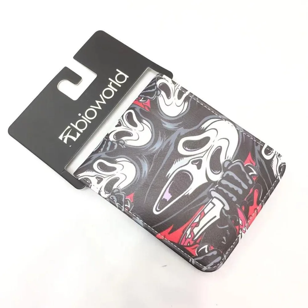 Scream Men Fuuny Bifold Short PU Wallet ID/Credit Cards Photo Holder Wallets Boys Girls Cute Purse
Scream Men Fuuny Bifold Short PU Wallet ID/Credit Cards Photo Holder Wallets Boys Girls Cute Purse