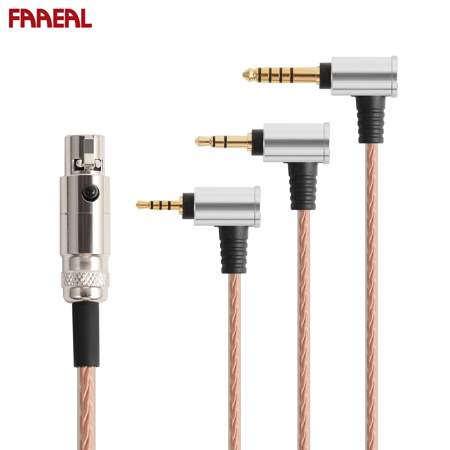 FAAEAL Headset Upgrade Cable 3.5mm/2.5mm/4.4mm Jack Replacement Cable For AKG K240,K240S,K702,K141,K171 K181,K271s Headphones
FAAEAL Headset Upgrade Cable 3.5mm/2.5mm/4.4mm Jack Replacement Cable For AKG K240,K240S,K702,K141,K171 K181,K271s Headphones