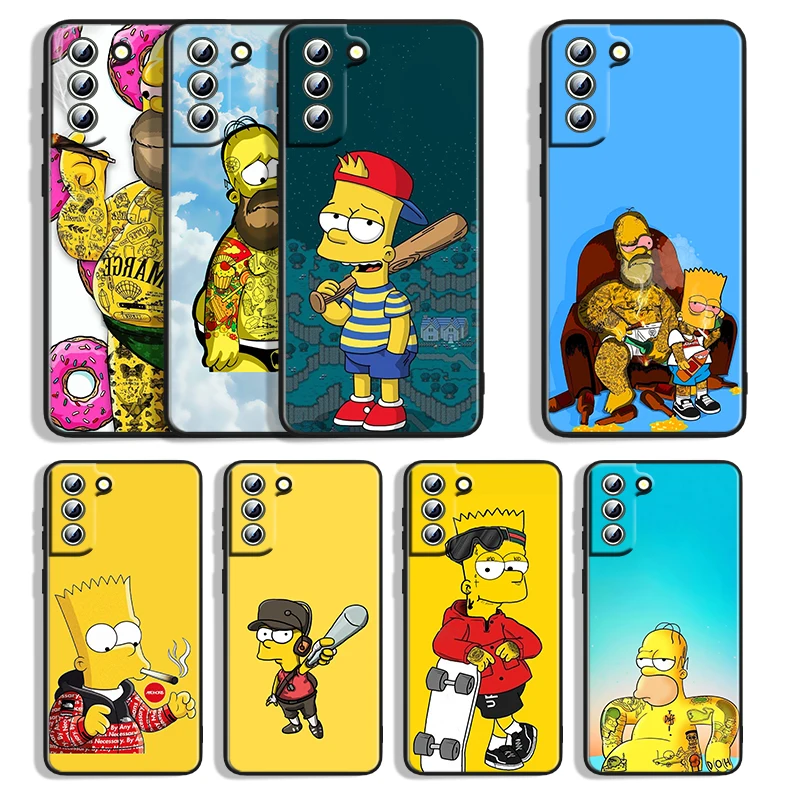 Silicone Cover Bad Boy Simpson For Samsung Galaxy S22 S21 S20 FE Ultra S10e S10 S9 S8 S7 S6 Edge Plus Black Phone Case Capa
Silicone Cover Bad Boy Simpson For Samsung Galaxy S22 S21 S20 FE Ultra S10e S10 S9 S8 S7 S6 Edge Plus Black Phone Case Capa