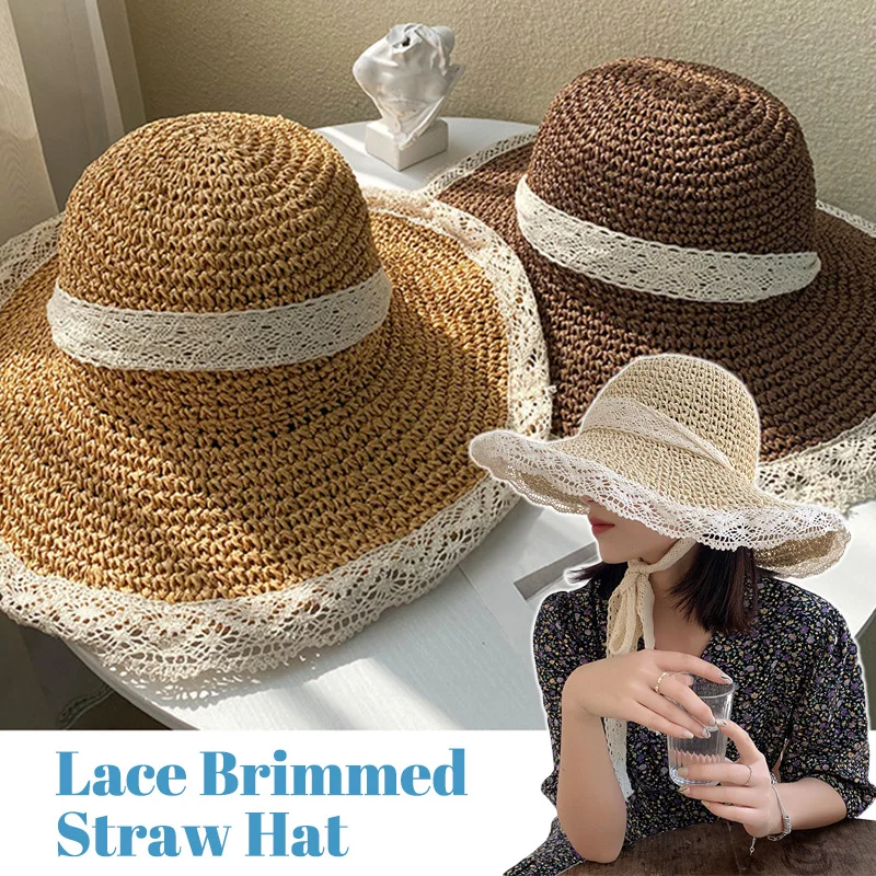 Folding Straw Hat Women Summer Outing Sun Visor Holiday Cool Hat Casual Panama Seaside Beach Hat Wide Brim Straw Sun Hats
Folding Straw Hat Women Summer Outing Sun Visor Holiday Cool Hat Casual Panama Seaside Beach Hat Wide Brim Straw Sun Hats