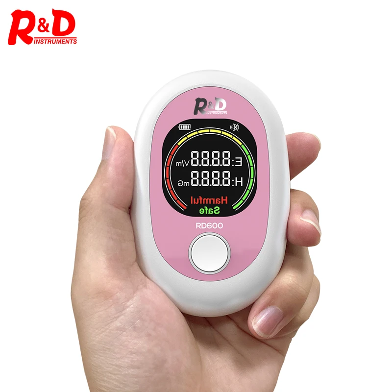 R&D RD600 Electromagnetic Field Radiation Detector Tester EMF Meter Rechargeable Handheld Portable Counter Emission Dosimeter 
R&D RD600 Electromagnetic Field Radiation Detector Tester EMF Meter Rechargeable Handheld Portable Counter Emission Dosimeter