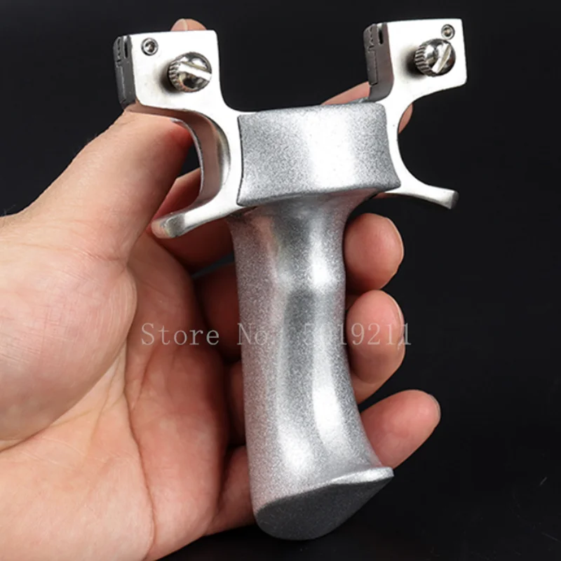 Hunting Stainless Steel Slingshot High Precision Shooting Sling Shot with Flat Rubber Band Outdoor Hunting Catapult
Hunting Stainless Steel Slingshot High Precision Shooting Sling Shot with Flat Rubber Band Outdoor Hunting Catapult