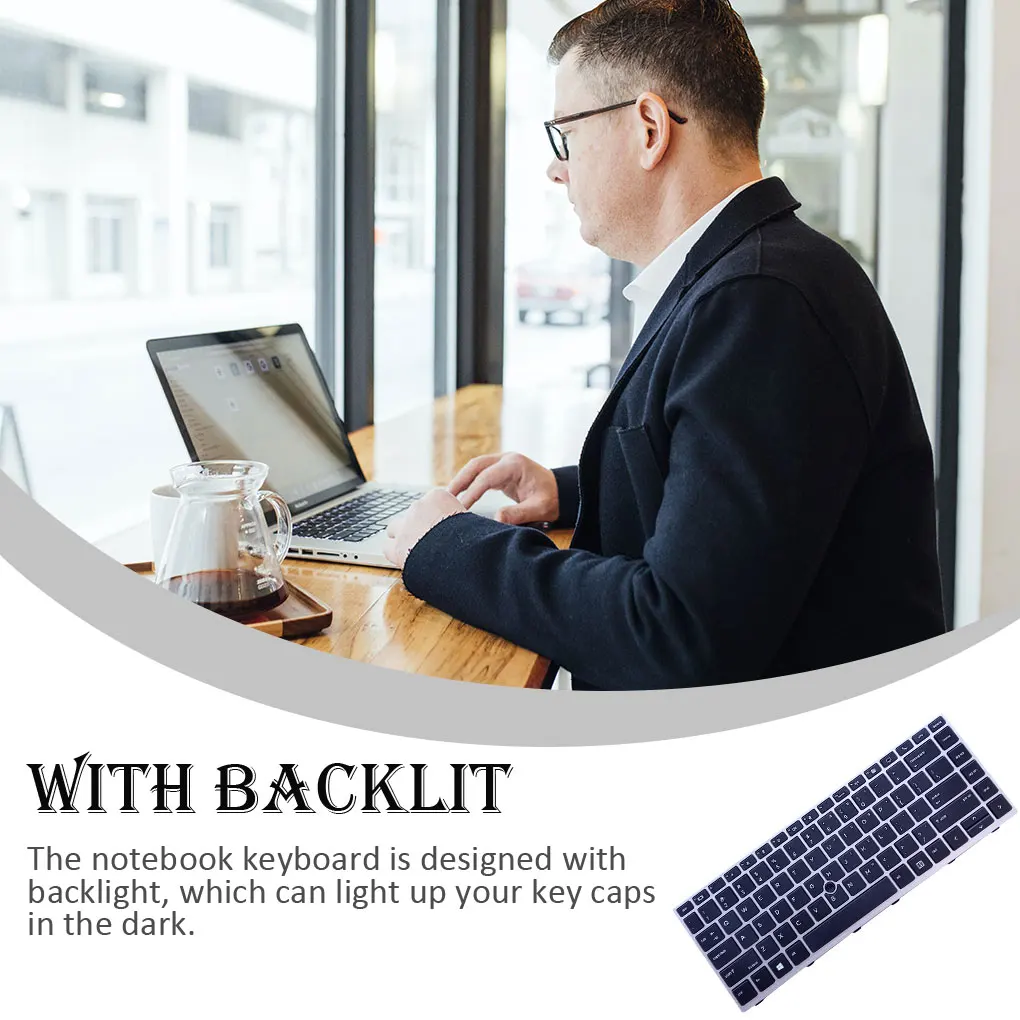 Клавиатуры, противоскользящая клавишная плата, беззвучная подсветка для ноутбука HP EliteBook 840G5
Клавиатуры, противоскользящая клавишная плата, беззвучная подсветка для ноутбука HP EliteBook 840G5