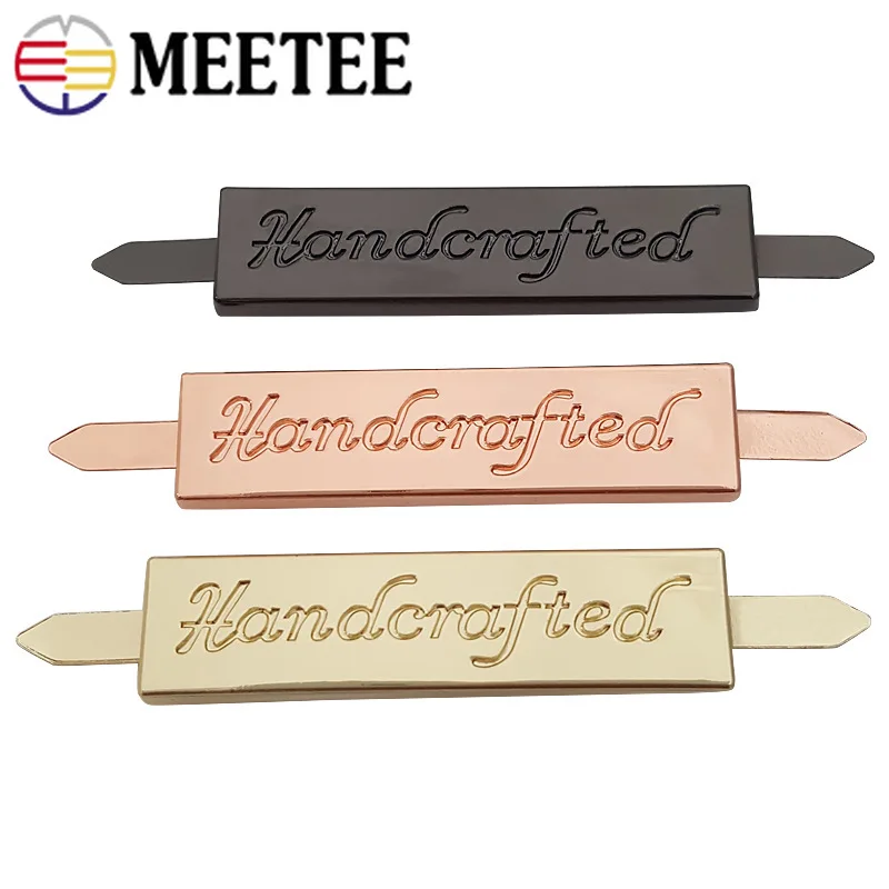 Meetee 5/10Pcs 40x10mm Metal Bag Labels Clasps Handbag Decoration Tag Buckles For Sewing DIY Bags Clothing Hardware Accessories
Meetee 5/10Pcs 40x10mm Metal Bag Labels Clasps Handbag Decoration Tag Buckles For Sewing DIY Bags Clothing Hardware Accessories