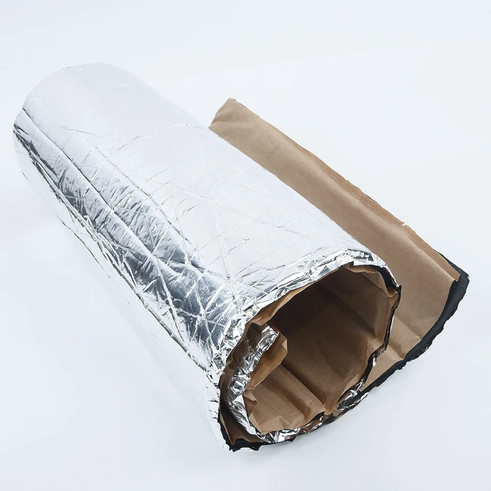 Practical Durable New Soundproof Pad Air conditioning tube Aluminum Foil Insulation Insulator Interior 25cm*50cm
Practical Durable New Soundproof Pad Air conditioning tube Aluminum Foil Insulation Insulator Interior 25cm*50cm