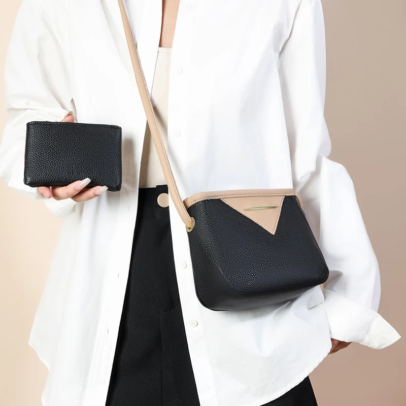 

Женская сумка через плечо два в одном, роскошная сумка на ремне, сумки на плечо, высококачественный брендовый клатч с блестками, маленькая сумка и кошелек, женская сумка