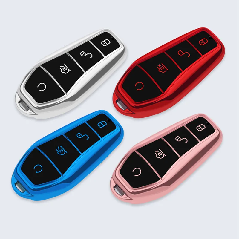 TPU Car Key Case Cover For BYD Tang EV600 Han EV Yuan PLUS ATTO 3 Song PLUS Pro MAX DMI MAX Qin Keychain Accessories Key Shell
TPU Car Key Case Cover For BYD Tang EV600 Han EV Yuan PLUS ATTO 3 Song PLUS Pro MAX DMI MAX Qin Keychain Accessories Key Shell